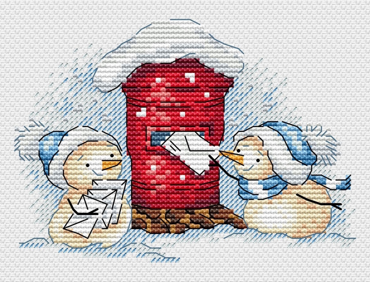 Letter to Santa Claus Cross Stitch Kit фото 1