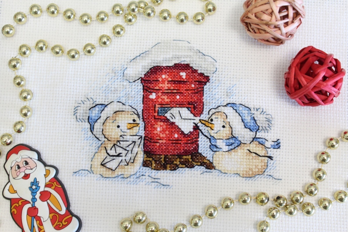 Letter to Santa Claus Cross Stitch Kit фото 2