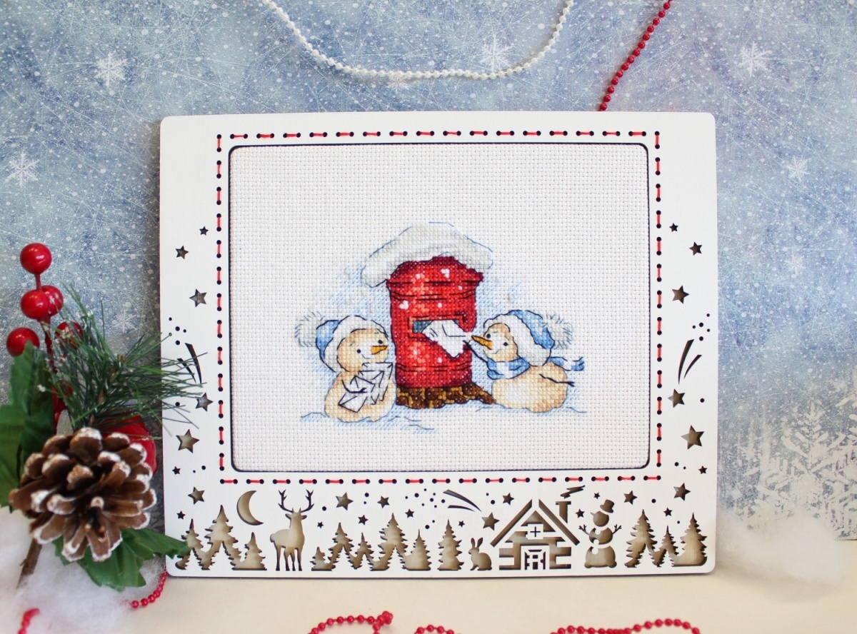 Letter to Santa Claus Cross Stitch Kit фото 3