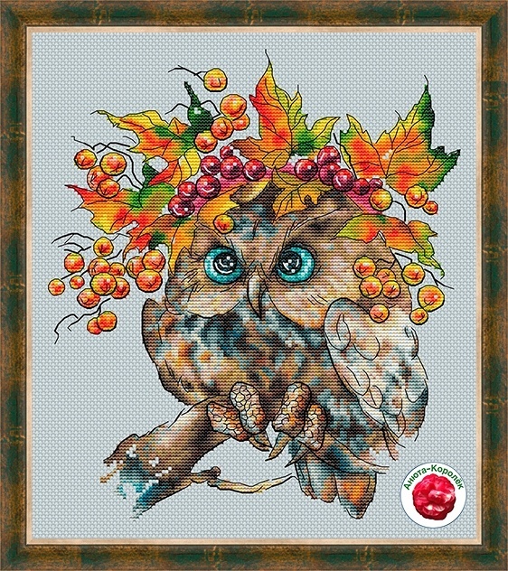 Autumn Beauty Cross Stitch Pattern фото 2