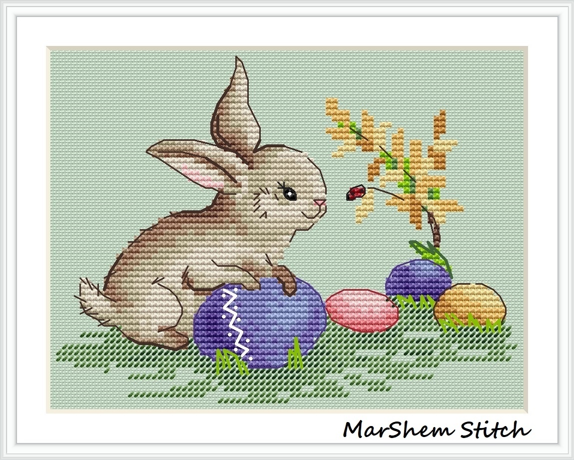 Easter Friends. Part 1 Cross Stitch Pattern фото 1