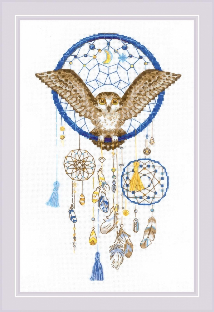 Owl Dreams Cross Stitch Kit фото 1