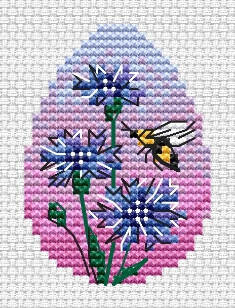 Easter Set Cross Stitch Pattern фото 6