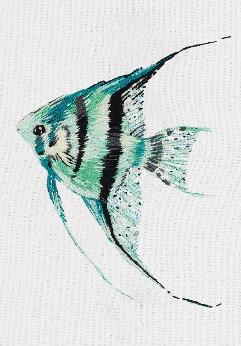 Small Fish Embroidery Kit фото 1