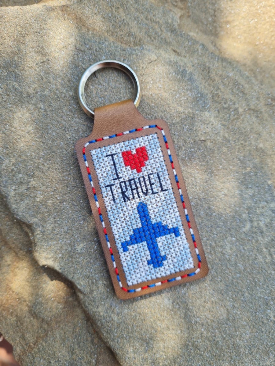 Baggage Tag - Travel Cross Stitch Pattern фото 2