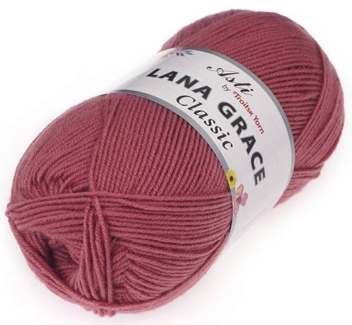 Troitsk Wool Lana Grace Classic, 25% Merino wool, 75% Super soft acrylic 5 Skein Value Pack, 500g фото 26