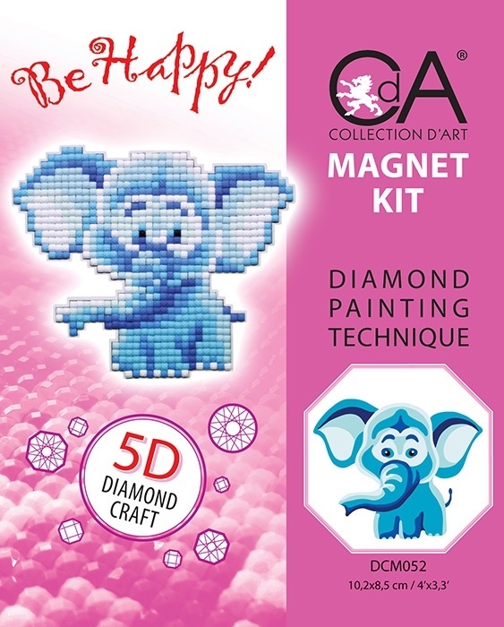 5D Diamond Painting Be Happy Diamond Painting Kit
