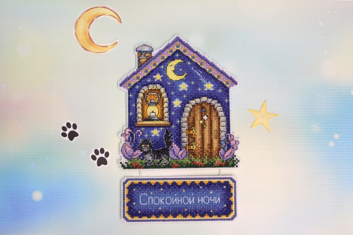 House of the Moon and Sun Cross Stitch Kit фото 3