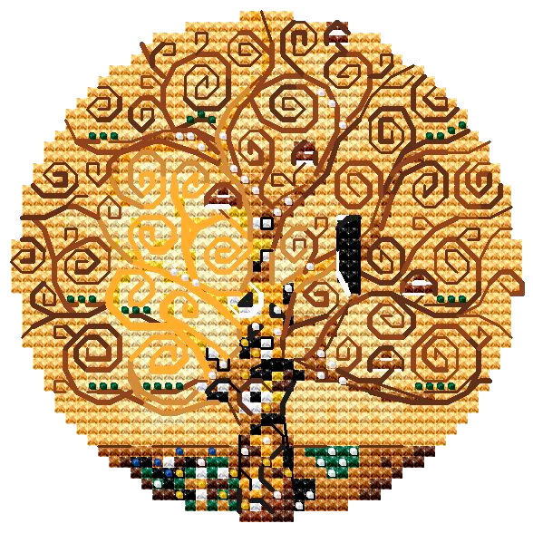 The Tree of Life Cross Stitch Pattern фото 1