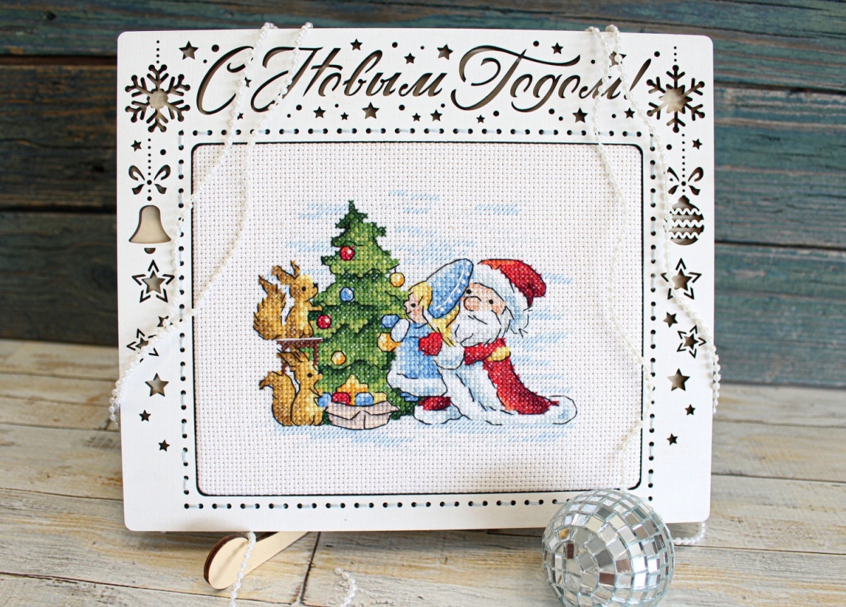 Holiday Tree Cross Stitch Kit фото 2