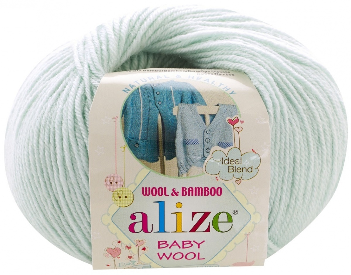 Alize Baby Wool, 40% wool, 20% bamboo, 40% acrylic 10 Skein Value Pack, 500g фото 8