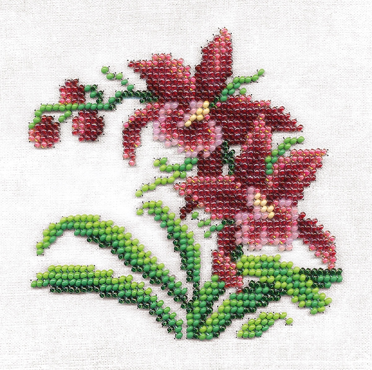 Wild Orchids Bead Embroidery Kit фото 1