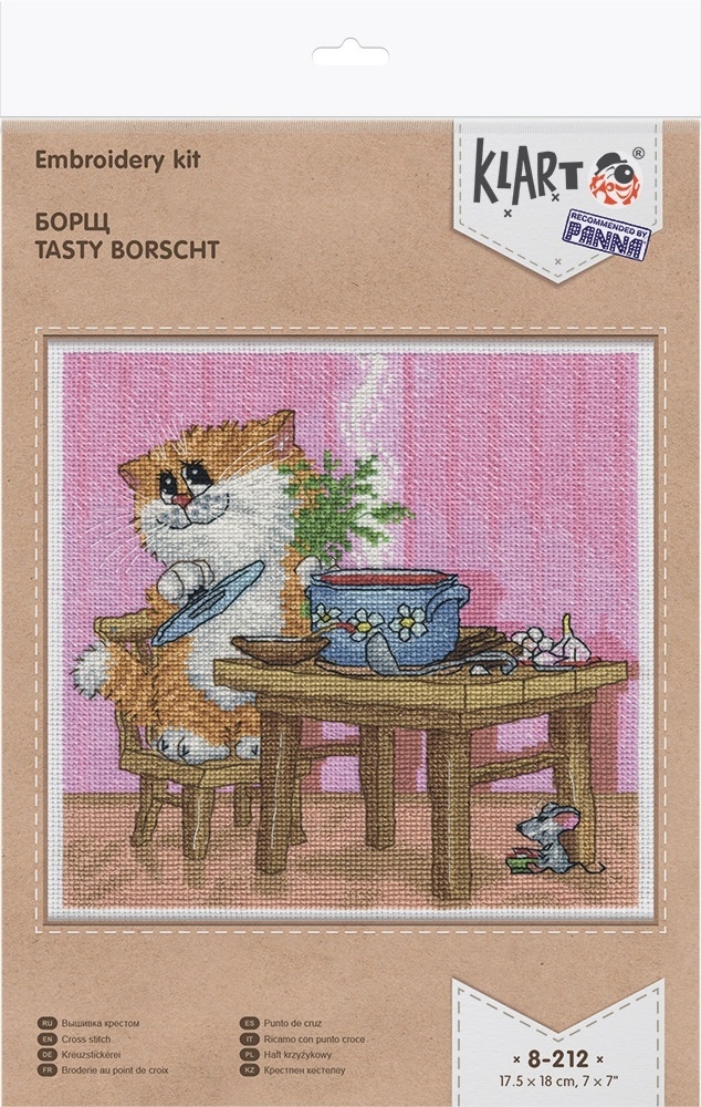 Tasty Borscht Cross Stitch Kit фото 2
