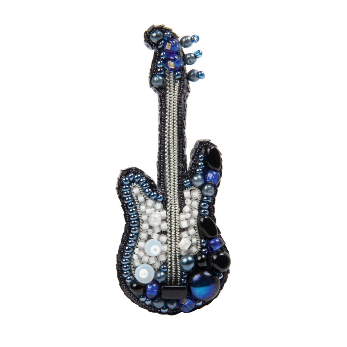 Guitar Brooch Embroidery Kit фото 1