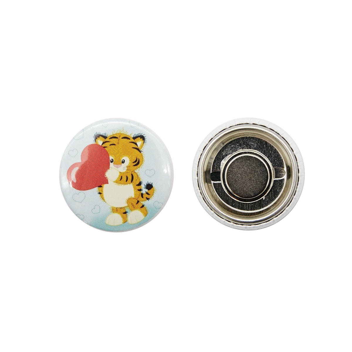 Magnetic Needle Minder Tiger With a Heart  фото 1