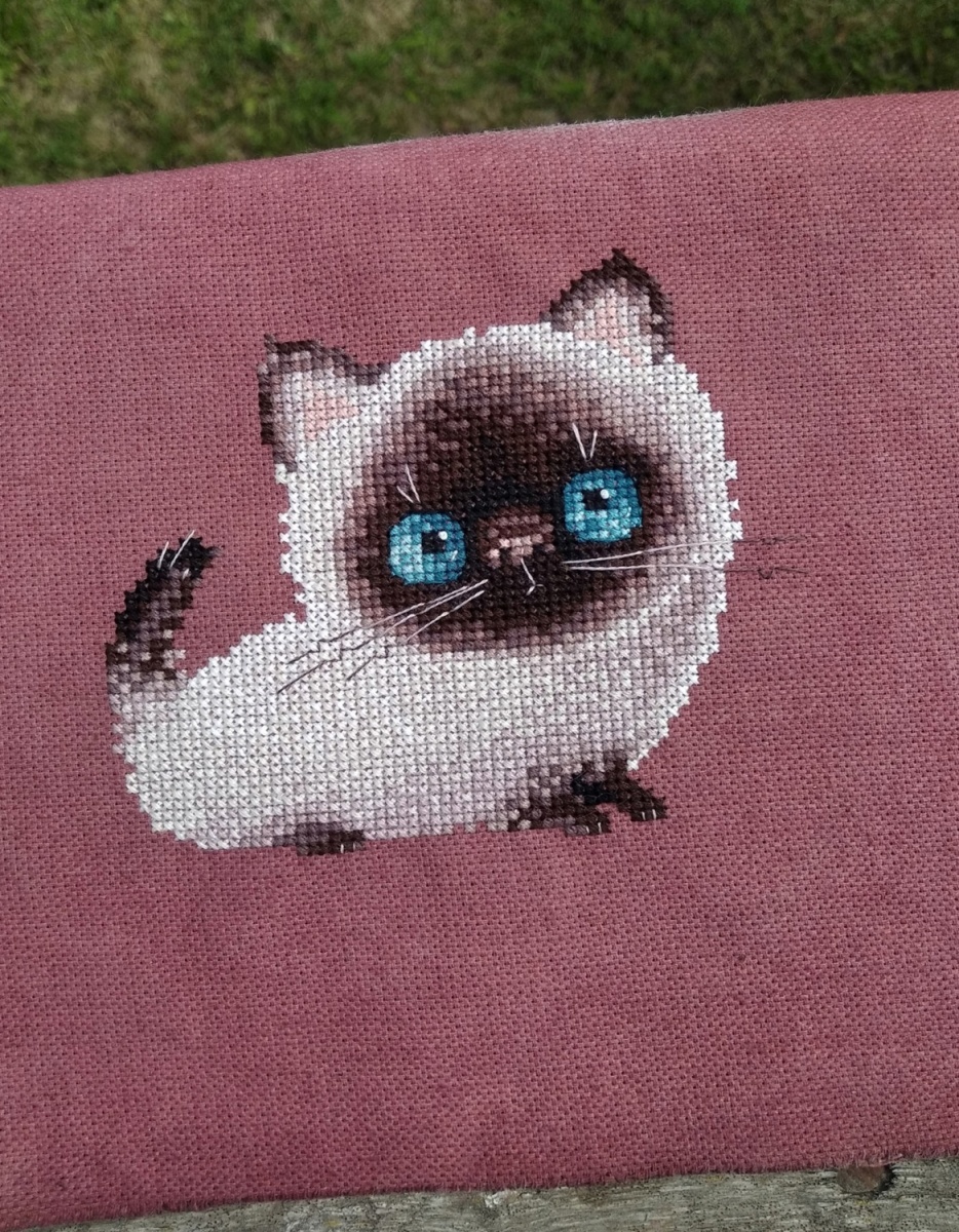 Woofy the Kitten Cross Stitch Pattern фото 7