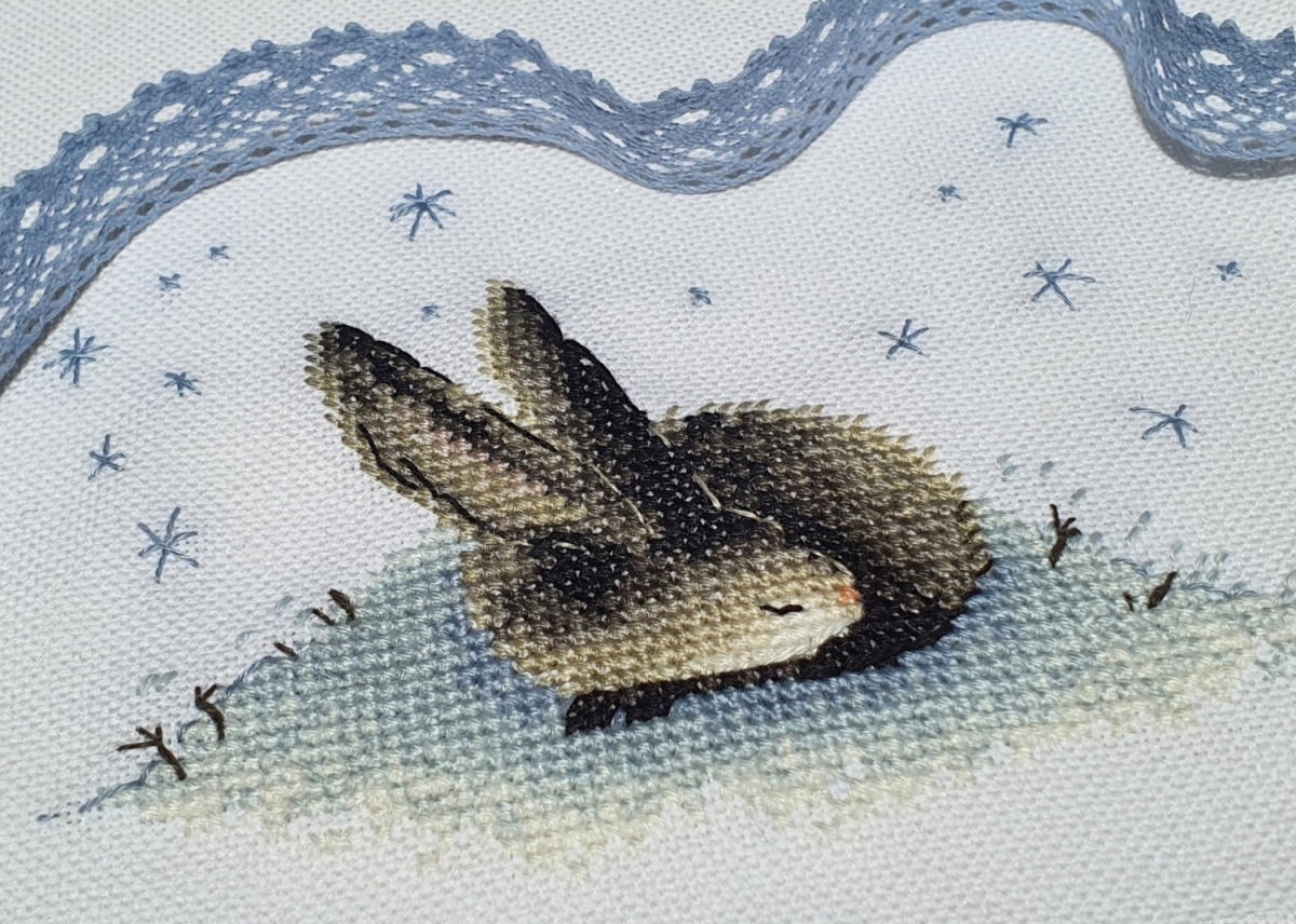 Big-Eared Stories. Winter Cross Stitch Pattern фото 3