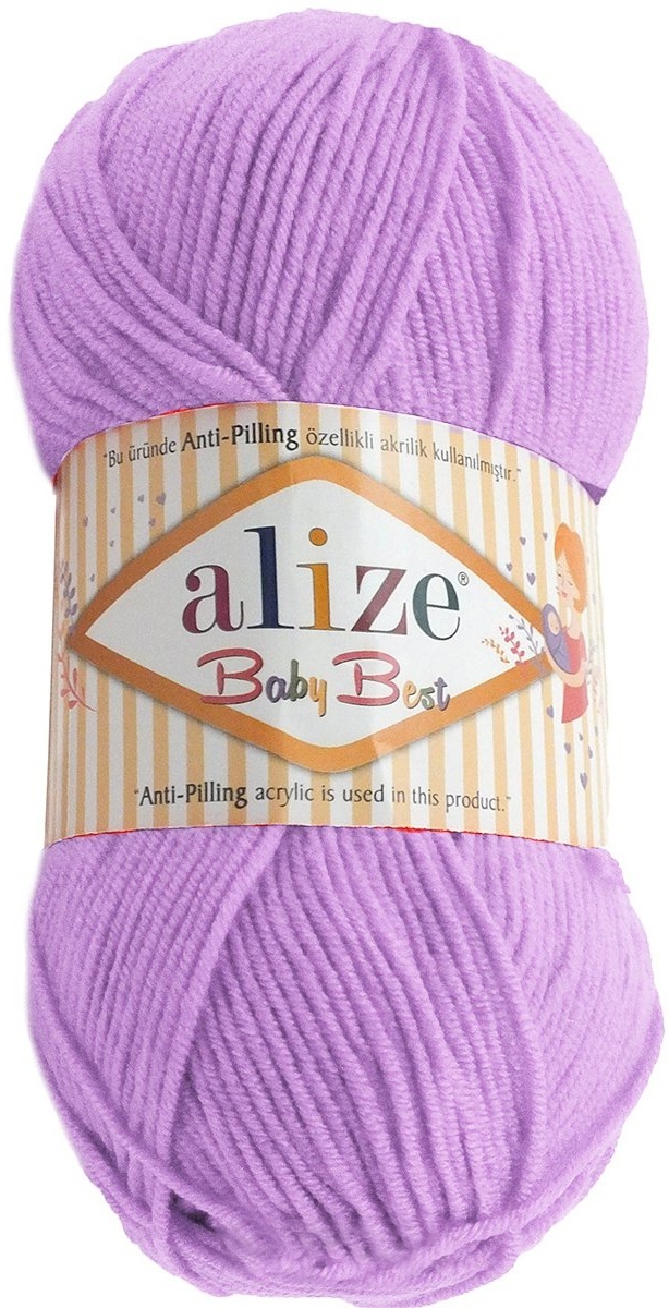 Alize Baby Best, 90% acrylic, 10% bamboo 5 Skein Value Pack, 500g фото 23