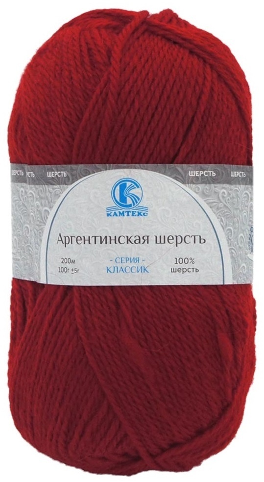 Kamteks Argentine Wool 100% wool, 10 Skein Value Pack, 1000g фото 23