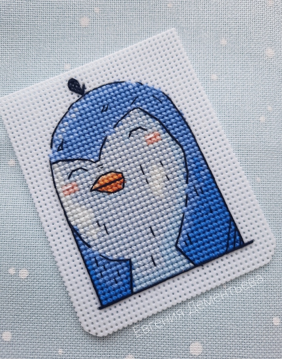 A Penguin Cross Stitch Pattern фото 6