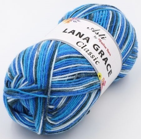 Troitsk Wool Lana Grace Classic, 25% Merino wool, 75% Super soft acrylic 5 Skein Value Pack, 500g фото 44