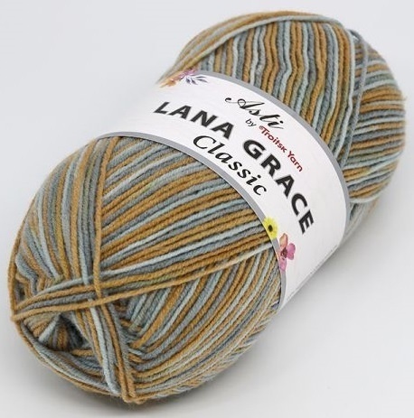 Troitsk Wool Lana Grace Classic, 25% Merino wool, 75% Super soft acrylic 5 Skein Value Pack, 500g фото 48