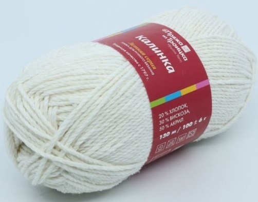 Troitsk Wool Kalinka, 20% cotton, 30% viscose, 50% acrylic 5 Skein Value Pack, 500g фото 2