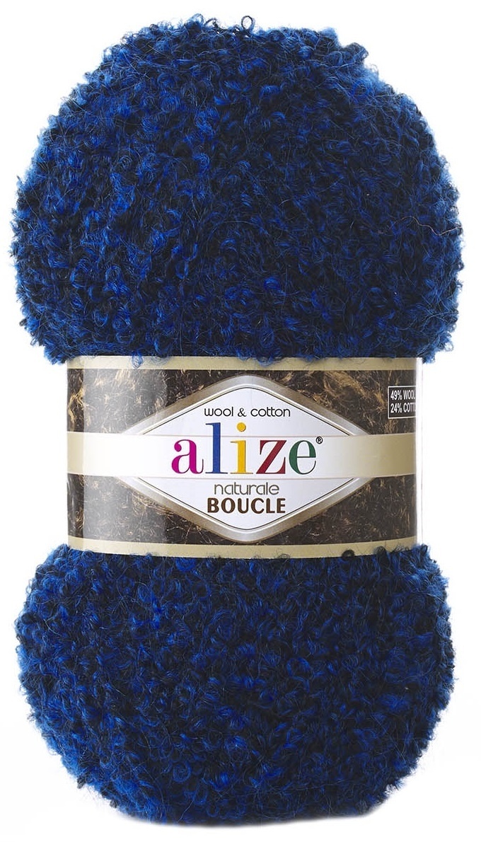 Alize Naturale Boucle, 49% Wool, 24% Cotton, 24% Acrylic, 3% Polyester 5 Skein Value Pack, 500g фото 8