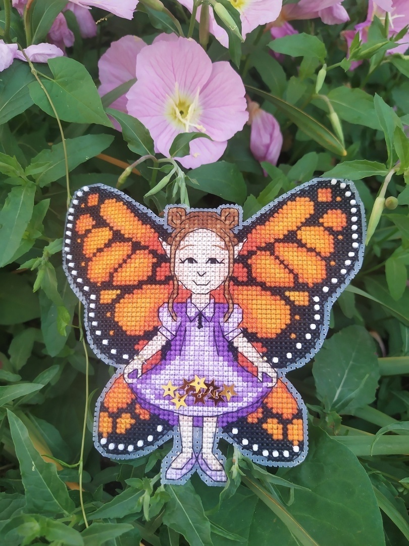 Fairy - Collector of Stars Cross Stitch Pattern фото 1