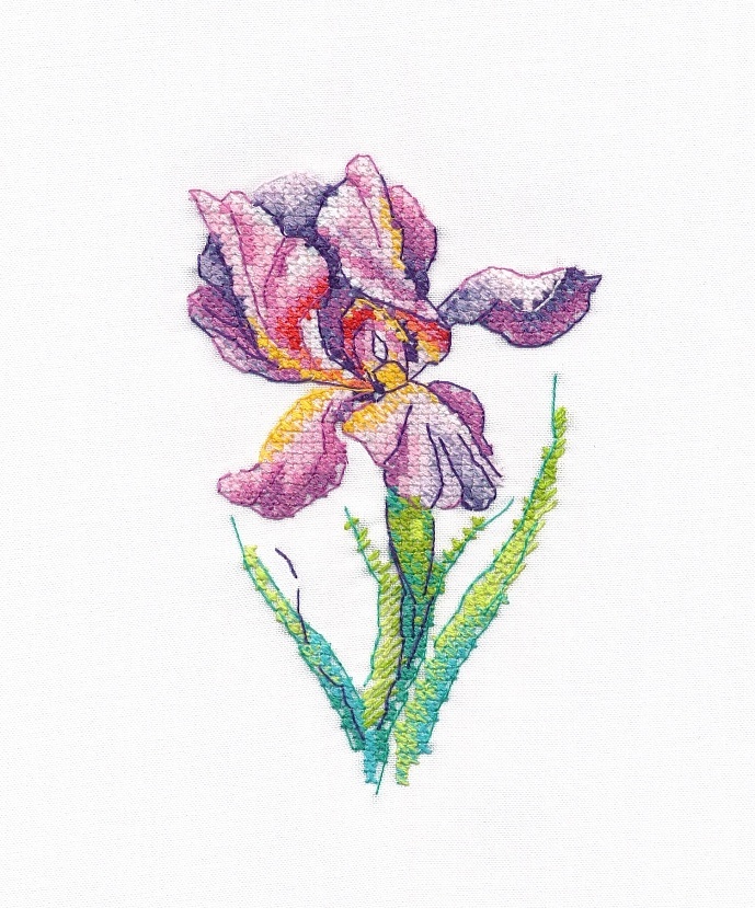 Rainbow Flower Cross Stitch Kit фото 1