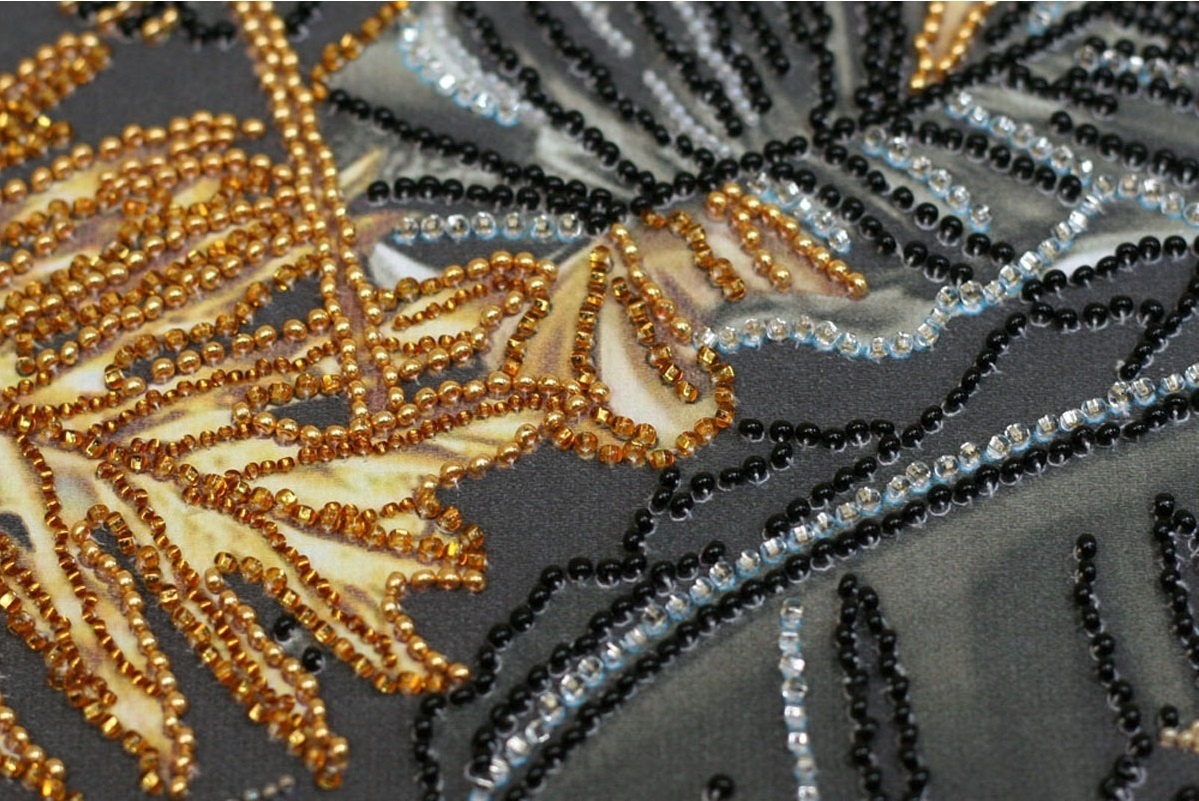 Golden Tropics Bead Embroidery Kit фото 7