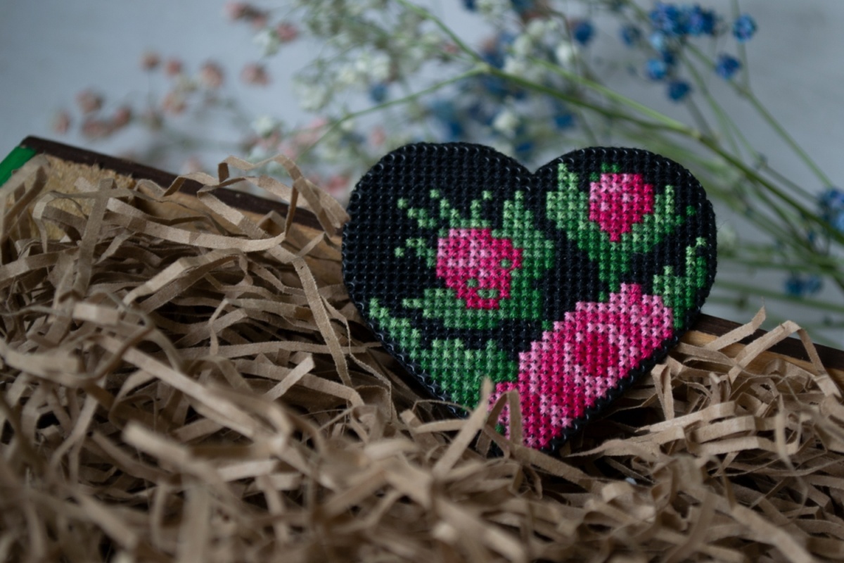 Heart 1 Cross Stitch Pattern фото 4