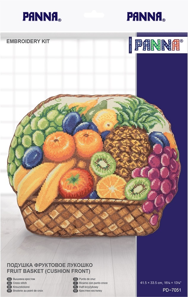 Fruit Basket Cross Stitch Kit фото 2
