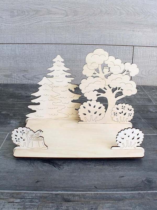 Forest Wooden Stand for Fairy Tales фото 1