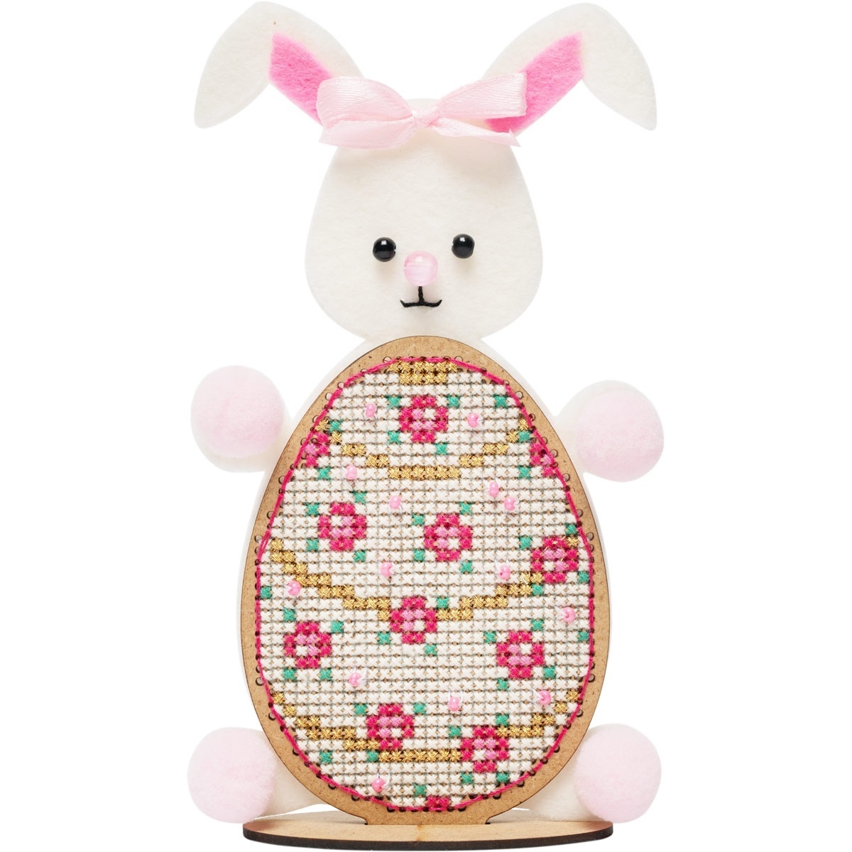 Cute Easter Bunny Cross Stitch Kit фото 1