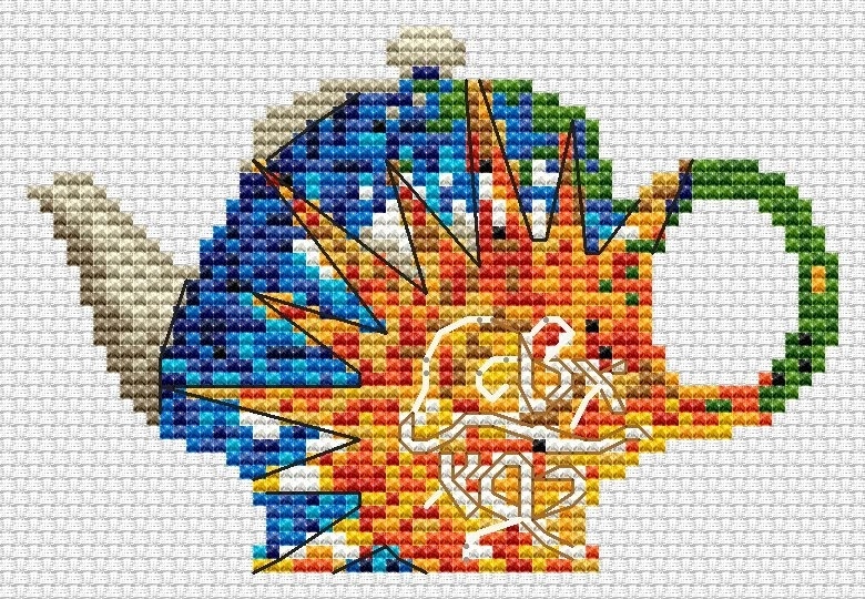 Gaudi Set Cross Stitch Pattern фото 2