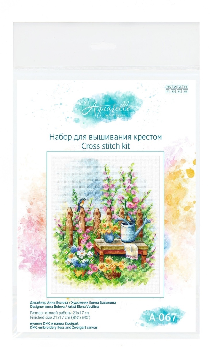 Blooming Garden Cross Stitch Kit by MP Studia фото 6