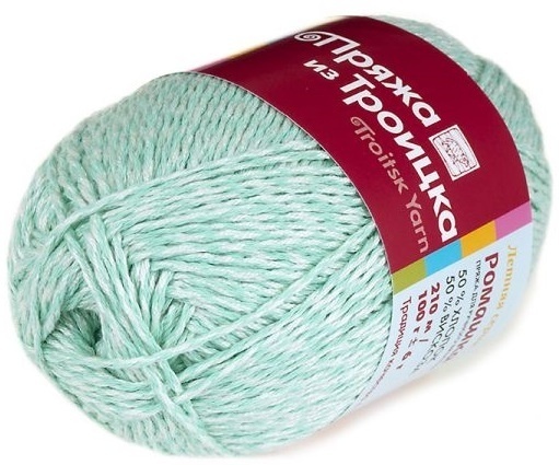 Troitsk Wool Camomile, 50% Cotton, 50% Viscose 5 Skein Value Pack, 500g фото 16