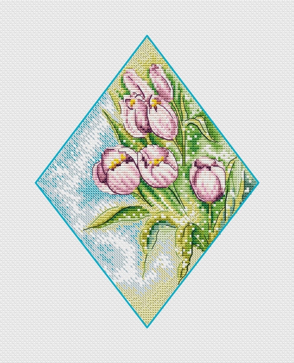 Seasons. Spring Cross Stitch Pattern фото 1