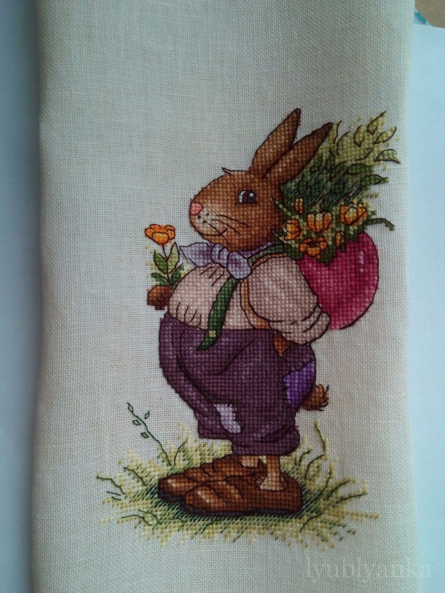 Easter Hare Cross Stitch Pattern фото 8