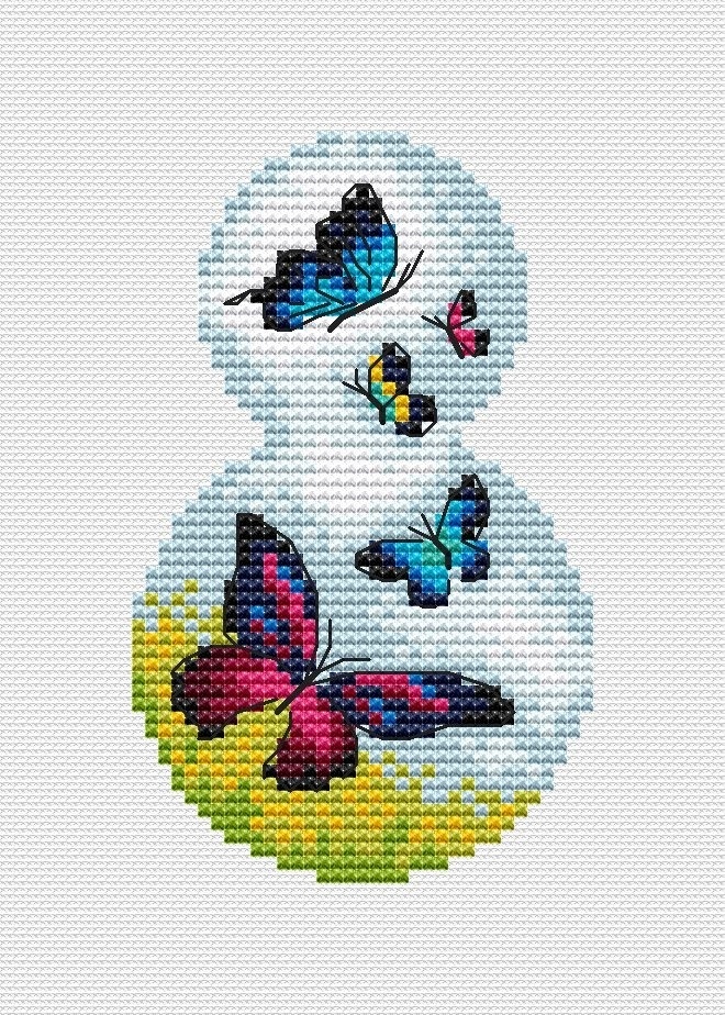 Spring Miracle Cross Stitch Pattern фото 1