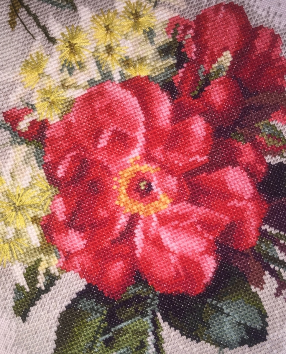 Wild Rose Cross Stitch Pattern фото 4