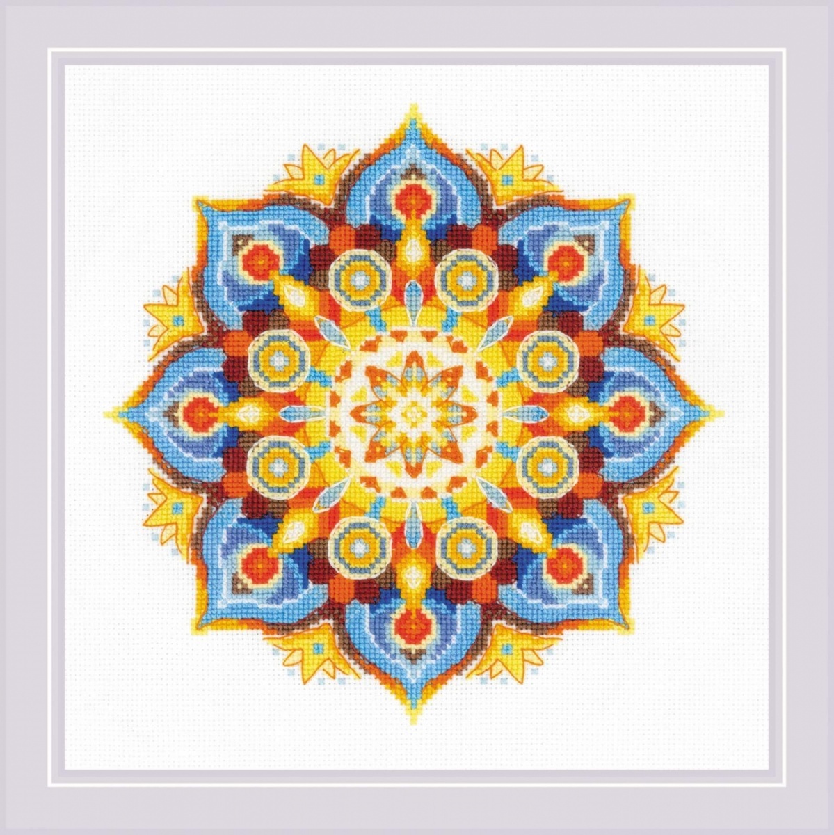 Energy Mandala Cross Stitch Kit фото 1