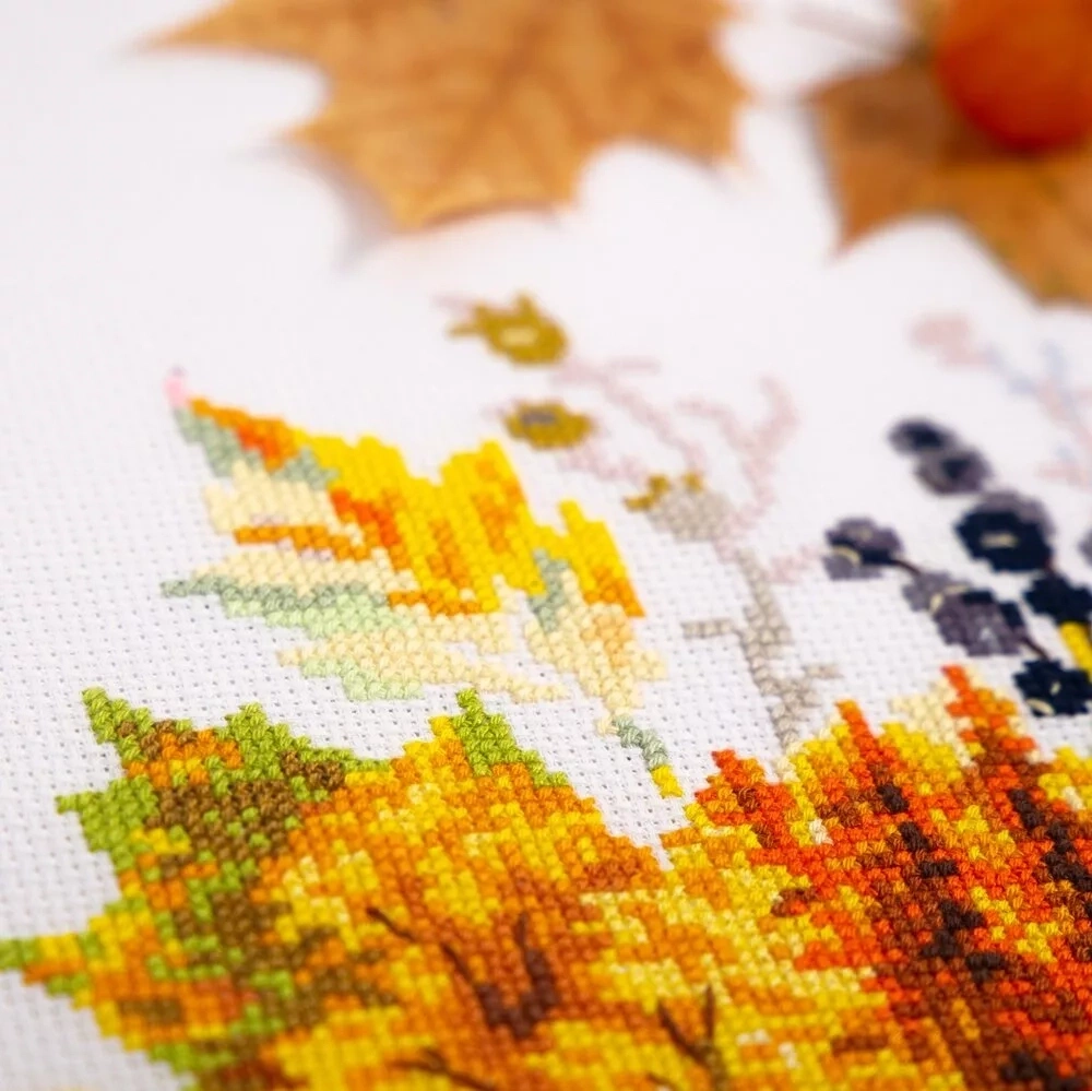 Autumn Sketches Cross Stitch Kit фото 11