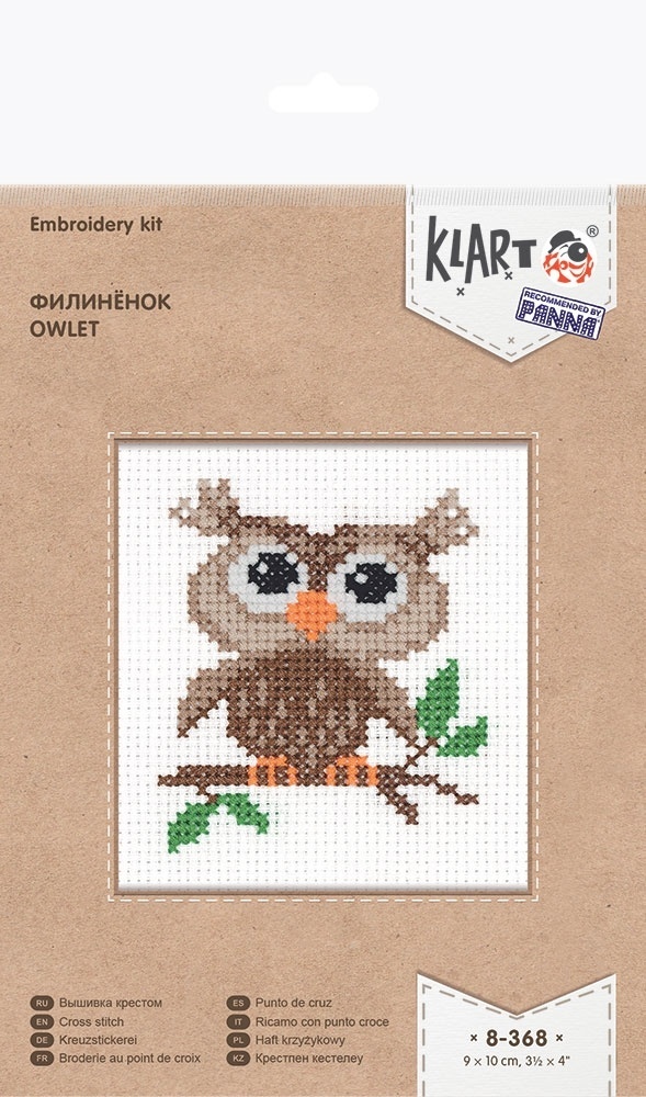 Little Owlet Cross Stitch Kit фото 2