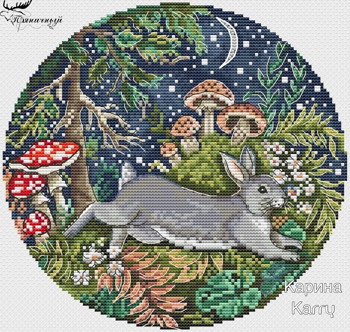 The Tale of the Hare Cross Stitch Pattern фото 1