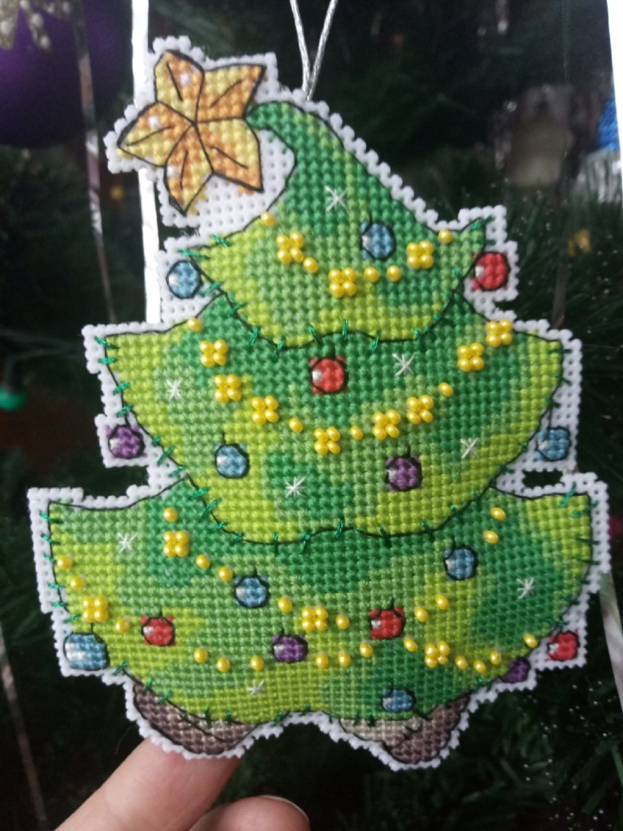 I'm a Christmas Tree! Cross Stitch Pattern фото 4