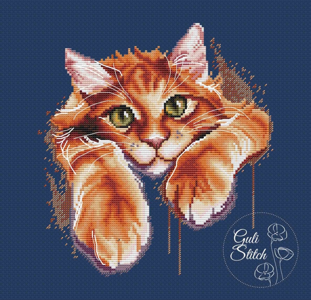 Red-haired Happiness Cross Stitch Pattern фото 5