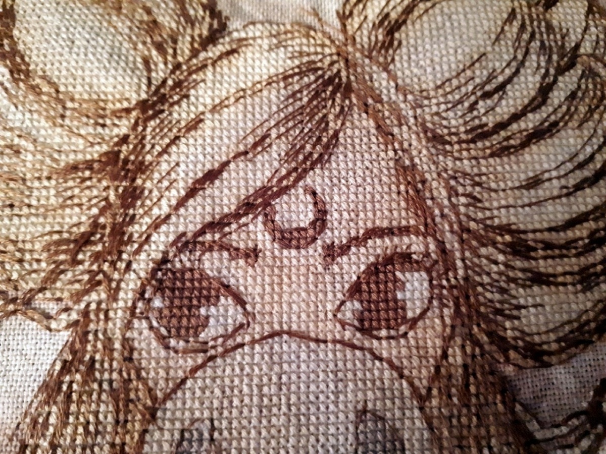 Mask of the Faceless Cross Stitch Pattern фото 2