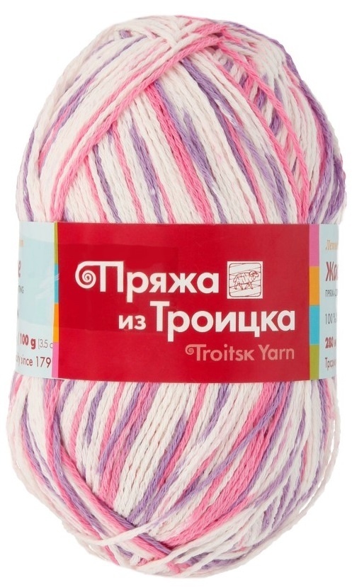 Troitsk Wool Jasmine, 100% Cotton 5 Skein Value Pack, 500g фото 27